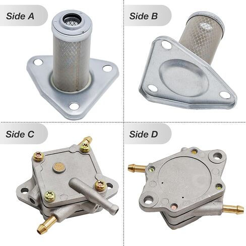 721444G01 مرشح الهواء 72084-G01 مرشح الوقود 72021-G01 مضخة الوقود 26591G01 استبدال مرشح الزيت لـ Ezgo TXT Rist 4 Cycle 295CC 350CC Golf Cart 1994-2003 in Kuwait