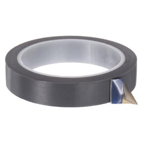 HARFINGTON Fabric PTFE Tape Roll, 0.7" x 108ft High Temperature PTFE Adhesive Tape 0.08mm Thickness for Vacuum Sealer Machine Hand Sealers, Grey