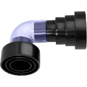 A/C Drain Line Cleaner Tool, Vacuum Hose to PVC Pipe Adapter Kit, Fits Vacuum Hose 1-1/4", 1-7/8", 2-1/2" and AC Drain Line 3/4", 1", 1-1/4", 1-1/2", 2