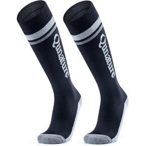 Merino Wool Ski Socks Winter Thermal Socks for Snowboarding Skiing Outdoor Sports Cold Weather Knee-high Warm Socks