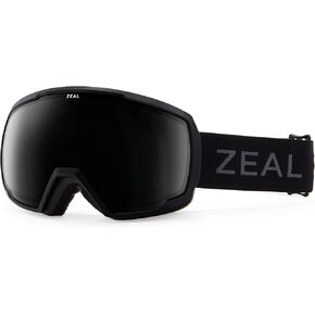 Zeal Optics Nomad - Full Frame Ski & Snowboard Goggles For Men & Women - Dark Night w/Optimum Dark Grey Lens in Kuwait