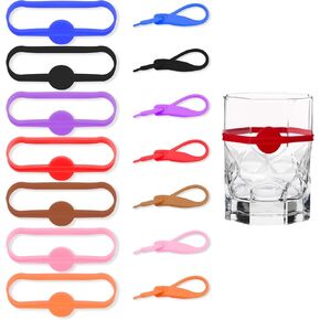 24 مساءً علامات المشروبات 2 علامات مشروب سيليكون على غرار علامات سحر زجاجي وعلامات زجاجة شرب علامات بيرة علامات الكوب الزجاجية أو لوازم كوكتيل بار. in Kuwait