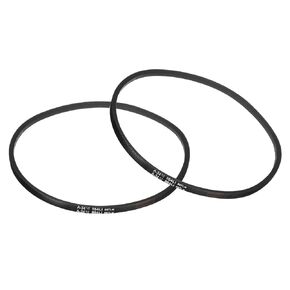 uxcell 2pcs A34 1/2 Wrapped Rubber Belt, A-Section V Belt 36.4" Outside Circumference x 0.51" Width x 0.32" Thick, Industrial Power Transmission Belt