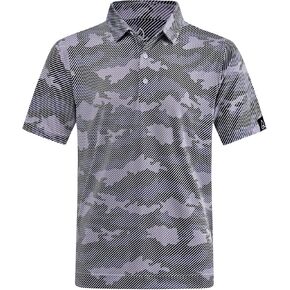 DEOLAX Mens Polo Shirts Performance Moisture Wicking Dry Fit Mens Golf Shirt Short Sleeve Soft Golf Polo Shirts for Men