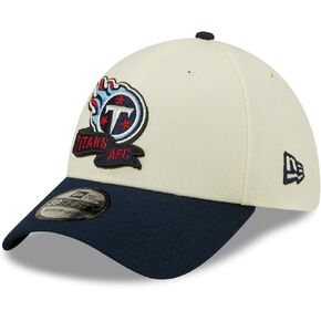 New Era Men's Cream/Red Tampa Bay Buccaneers 2022 Sideline 39THIRTY 2-Tone Flex Hat