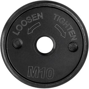 M10 Thread Angle Grinder Self-Locking Pressure Plate, Quick Release Angle Grinder Flange Nut Clamping Power Chuck Tools