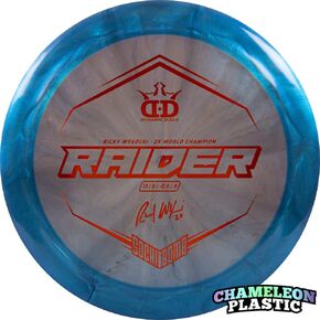 Dynamic Discs Limited Edition 2022 Team Series Ricky Wysocki Chameleon Lucid-X Raider Distance Driver Golf Disc [Colors Will Vary]