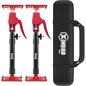 XINQIAO Cabinet Jacks for Installing Cabinets, Light Duty Third Hand Tools Adjustable Support Pole from 15.7 in to 27.6 in, 2 PCS