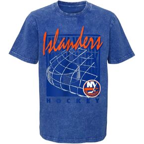 Outerstuff New York Islanders Youth Boys Size Headliner Team Logo T-Shirt