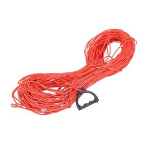 Deep Well Measuring Rope, 328.1ft 100M Nylon Depth Gauge Tape, Multifunctional Railway Road Measuring Rope for Engineering Construction