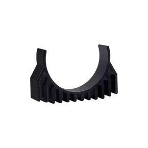 for Creality K1 K1Max K1C 36 Round Stepper Motor Aluminum Heat Sink,All Metal Fasting Heat Dissipation 3D Printer Parts for K1/K1C/K1 Max Moons Extruder Motor (Black)