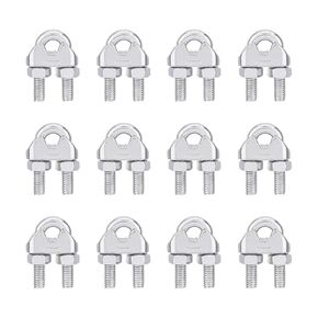 12 PCS Cable Clamps ، M6 304 Cable Cable Cable Cable M6 M6