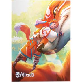 Altered Teija Art Sleeves (50-Pack) - Officially Licensed Standard-Sized TCG Card Protectors, Vibrant Full-Color Faction Designs, Durable with Great Shuffle Feel, Made by Gamegenic