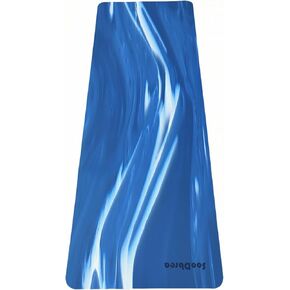 Professional Non-Slip Yoga Mat,Unique blend Colors,5mm Thick, Sweat Absorbent,Portable with Strap and Bag,for All Types of Yoga, Pilates and Fitness(72"x 27")