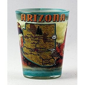 Arizona State Collage Shot Glass rtp