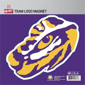 FANMATS 32391 LSU Tigers Large Team Logo Magnet 10" (8.6021"x8.587")