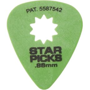 Everly 30024 Star Pik 12-pack .88mm Green