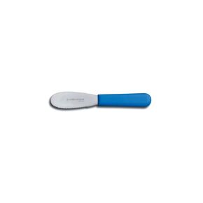 Dexter Russell S173G-PCP Sani-Safe (18193G) Sandwich Spreader, 3-1/2", Stainless Steel Blade, Textured, Polypropylene Green Handle, Perfect Cutlery Packaging, NSF Certified, Made in USA​​‌‌​‌‌‍​