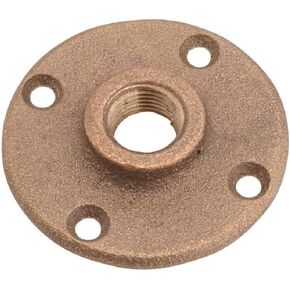 Anderson Metal 38151-12 Brass Floor Flange,3/4"
