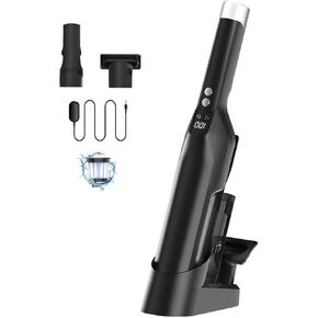 Cordless Car Vacuum Cleaner 20KPa High Power Suction Handheld Vacuum Cordless with Charging Dock, Long Runtime Cleaner, Handheld Vacuum with 200ML Dust Cup for Home