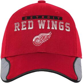Outerstuff Detroit Red Wings Youth Boys Girls Size Team Logo Adjustable Snapback Hat