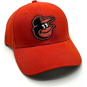 Officially Licensed Baltimore MVP Orange Hat Classic Team Logo Adjustable Embroidered Solid Cap
