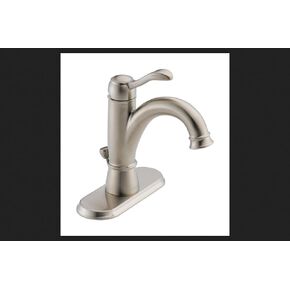 Delta Porter 4 in. Centerset Single-Handle Bathroom Faucet in Brushed Nickel