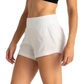 Free Fly Women's Lined Active Breeze Short - Odor Control, Sun Protection UPF 50+ Womens Exercise Shorts - 3" Inseam