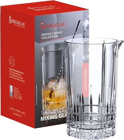 Spiegelau Perfect Perfect Cocktail Bar Mixing Glass - Gartender Cocktail Endring Glass - Mixing Pitcher للكوكتيلات ، 22.4 أوقية in Saudi Arabia