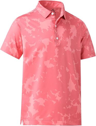 DEOLAX Mens Polo Shirts Performance Moisture Wicking Dry Fit Mens Golf Shirt Short Sleeve Soft Golf Polo Shirts for Men in Kuwait