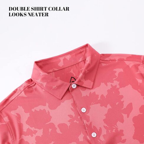 DEOLAX Mens Polo Shirts Performance Moisture Wicking Dry Fit Mens Golf Shirt Short Sleeve Soft Golf Polo Shirts for Men in Kuwait