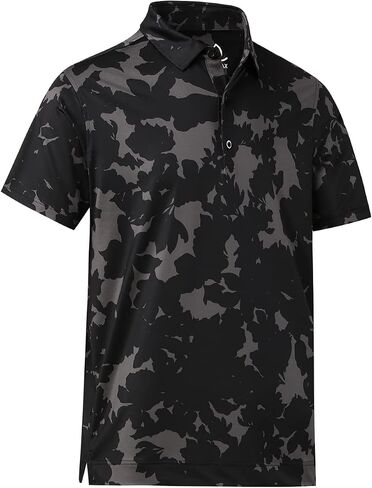 DEOLAX Mens Polo Shirts Performance Moisture Wicking Dry Fit Mens Golf Shirt Short Sleeve Soft Golf Polo Shirts for Men in Kuwait