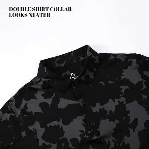 DEOLAX Mens Polo Shirts Performance Moisture Wicking Dry Fit Mens Golf Shirt Short Sleeve Soft Golf Polo Shirts for Men in Kuwait