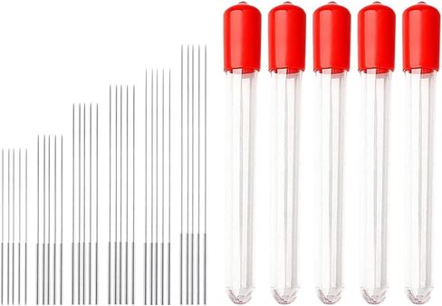30 PCS 3D FULDUSE CLEANING NEYERLES 3D الطابعة منظفات فوهة الفوهة ثلاثية الأبعاد مجموعة أدوات تنظيف فوهة الطابعة ثلاثية الأبعاد مع أنابيب التخزين in Saudi Arabia