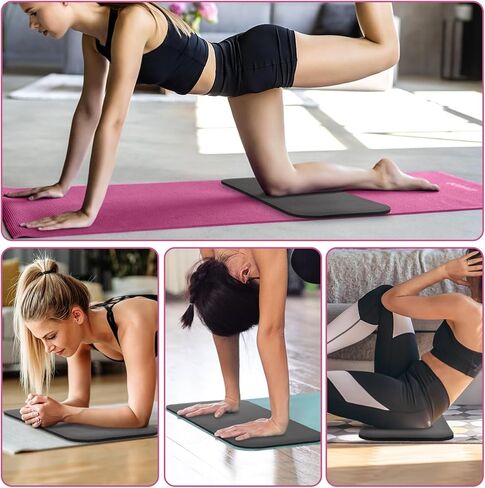 منصات ركبة اليوغا غير المنقولة ، وسادة ركبة اليوغا 24 "× 10" متينة ، وسادة ركبة اليوغا ، وسادة الركبة لليوغا والأرضية ، وسادة ركبة اليوغا 0.3 "، وتخلص من الألم أثناء التمرين المنزلي in Kuwait