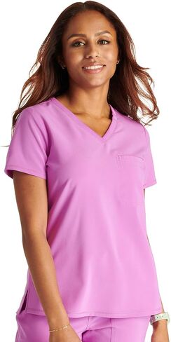 Cherokee Women's Scrub Top Tuckable Contemporary Fit with 1 Pocket CK748A in Saudi Arabia