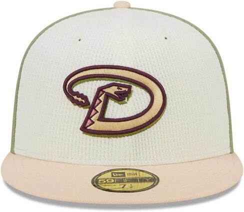 عصر جديد أريزونا ديامونداكس 59FIFTY COOPERSTOWN 20th الذكرى السنوية (1998-2018) قبعة التصحيح الجانبية ، قبعة in Saudi Arabia