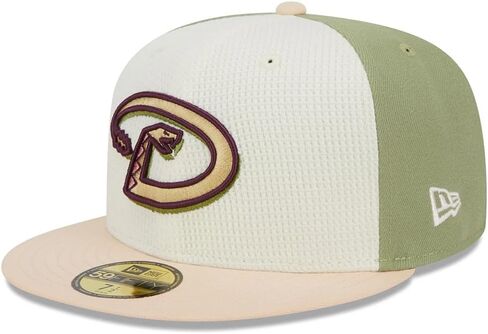 عصر جديد أريزونا ديامونداكس 59FIFTY COOPERSTOWN 20th الذكرى السنوية (1998-2018) قبعة التصحيح الجانبية ، قبعة in Saudi Arabia