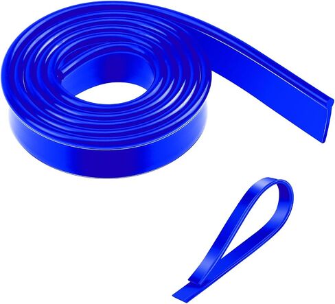 Squeegee Rubber Replacement, 41inch Squeegee Blades Replacement Silicone Window Rubber Squeegee Replacement Blades Blue Squeegee Scrubber Squeegee Refill Blades Head for Shower Doors, Glass Cleaning in Saudi Arabia