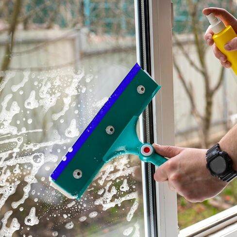 Squeegee Rubber Replacement, 41inch Squeegee Blades Replacement Silicone Window Rubber Squeegee Replacement Blades Blue Squeegee Scrubber Squeegee Refill Blades Head for Shower Doors, Glass Cleaning in Saudi Arabia