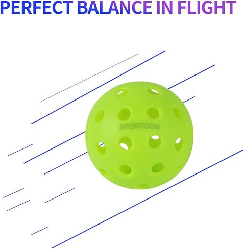 في الهواء الطلق Sportballs Pickleball Balls 4 Pack 40 Hole للعب البطولة في الهواء الطلق in Saudi Arabia