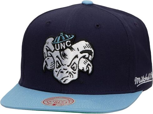 Mitchell & Ness North Carolina Tar Heels in Action Snapback Hat Cap in Kuwait
