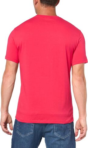 Armani Exchange Men's Regular Fit Cotton Jersey Gradient Box Colored Logo Tee in Saudi Arabia