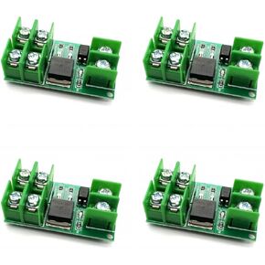 JZK 4Pcs F5305S Electronic Switch Control Board, Input 3V-24V, Output 5V-36V, Pulse Trigger Switch Module DC Control MOSFETs optocoupler