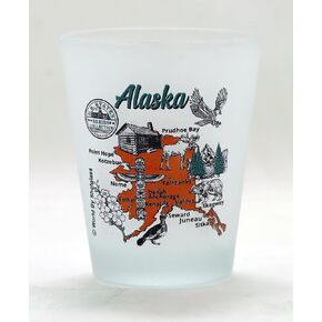Alaska US States Series Collection Shot Glass