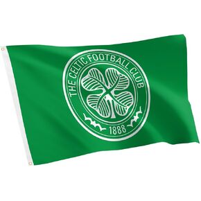 Desert Cactus Celtic FC Flag Scottish Bhoys Celts Football Club Soccer 100% Polyester Indoor Outdoor 3x5 feet Flags (Flag B)