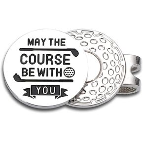 FANICE EOS Golf Ball Marker Accessories for Men Birthday Christmas Stocking Stuffers Gift for Him Male Golf Lover Valentines Anniversary Sweetest Day Gifts for Husband Boyfriend for Dad Son