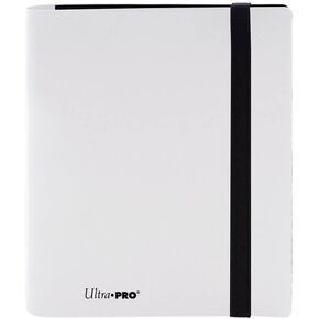 Ultra Pro E-15375 Eclipse 4 Pocket Pro Binder-Arctic White