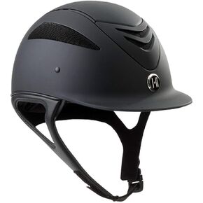 One K Unisex Defender Protective Riding Helmet, Black Matte, Large Long Oval