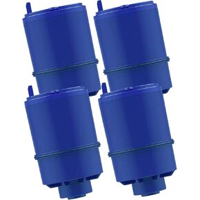 4-Pack Water Filter Replacement for PUR, PUR PLUS Faucet Mount Water Filtration System, NSF Certified, Replace Mineral Core Sink Faucet Water Filter